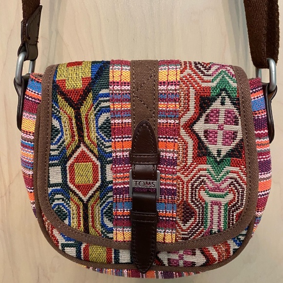 Toms Multicolor Patterned Mini Bag - Picture 1 of 4